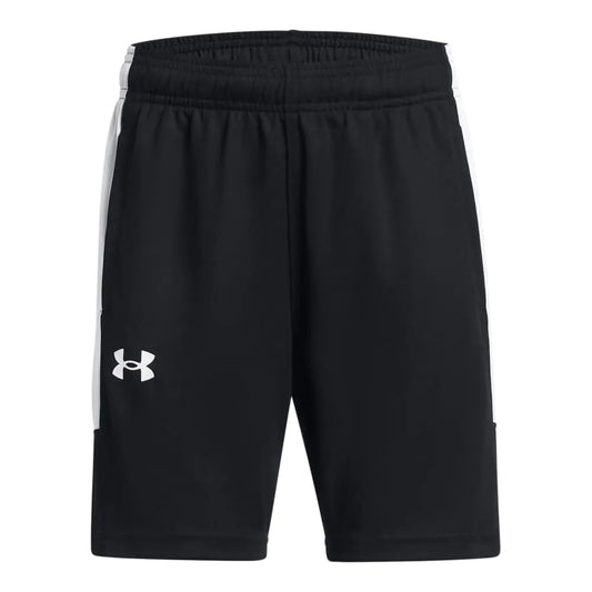 Under Armour Girls Baseline Basketball Shorts (001) Black / / White Medium