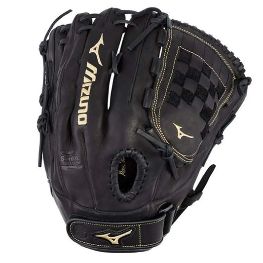 Mizuno GMVP1300PF3 MVP Prime Fastpitch Softball Gloves 13" Right Hand Throw Black Tartan Web