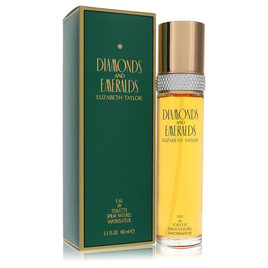 Diamonds & Emeralds by Elizabeth Taylor - Eau De Toilette Spray 3.3 oz