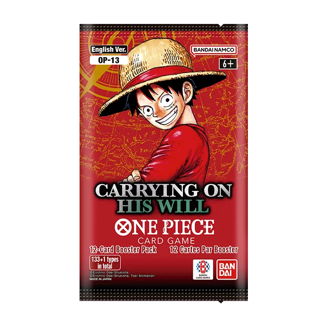 One Piece TCG: Carrying On His Will (OP13) Booster Box
