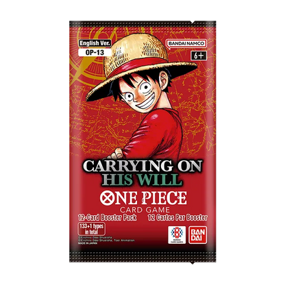 One Piece TCG: Carrying On His Will (OP13) Booster Box
