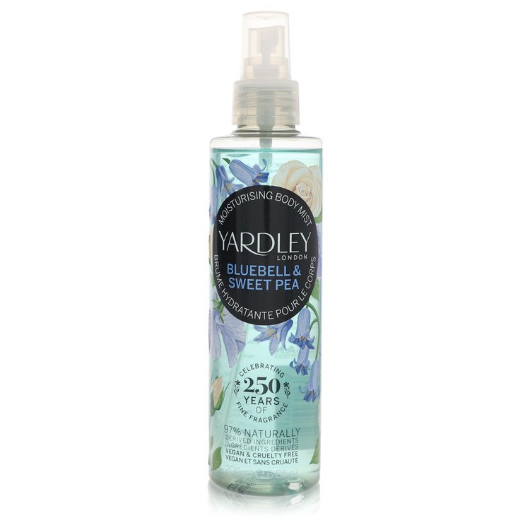 Yardley Bluebell & Sweet Pea by Yardley London - Moisturizing Body Mist 6.8 oz