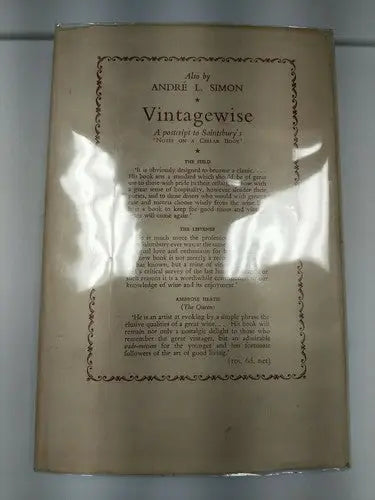 Wine primer book with decorative cover border from store shelf pulls at library