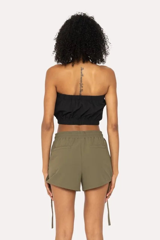 MONO B Cargochic Ribstop Tube Top