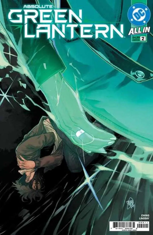 Comic book cover featuring Abin Sur from Absolute Green Lantern #2 Cover A Jahnoy Lindsay