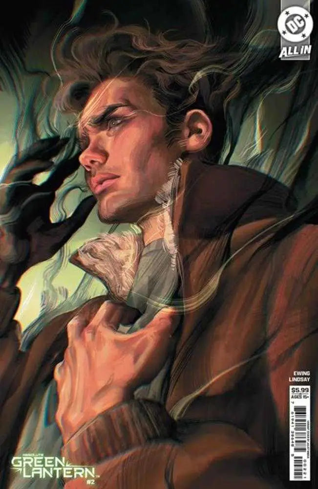 Green Lantern comic book featuring Abin Sur, Absolute Green Lantern Card Stock Variant