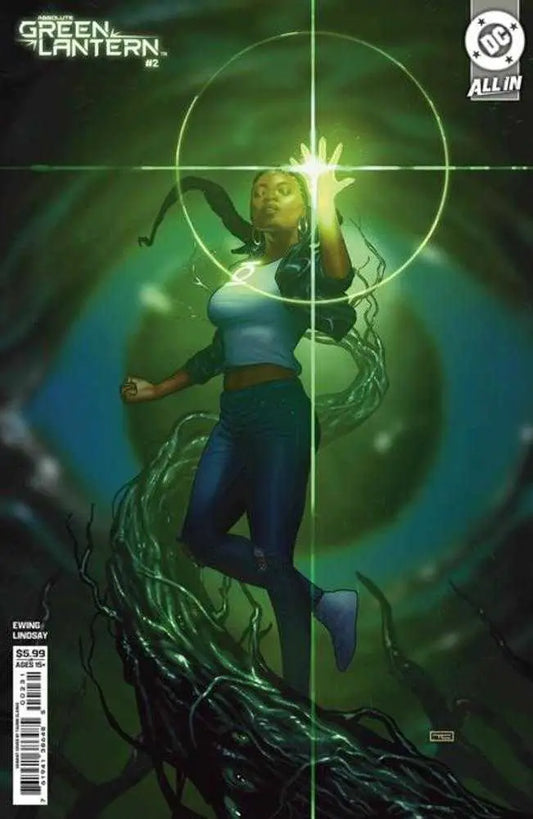 Green Lantern comic book featuring Abin Sur from Absolute Green Lantern #2 Cover C Taurin Clarke Variant