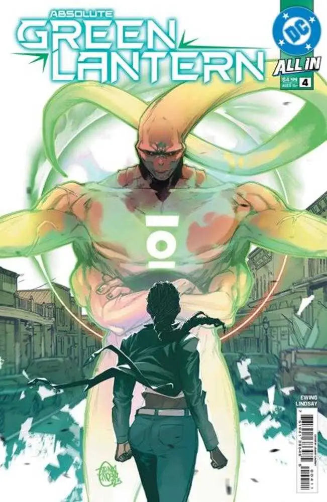 Absolute Green Lantern comic book featuring Abin Sur cover art by Jahnoy Lindsay