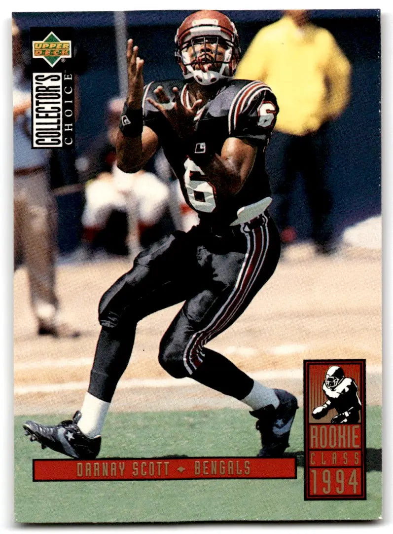 1994 Collector’s Choice Darnay Scott Rookie Cincinnati Bengals #23