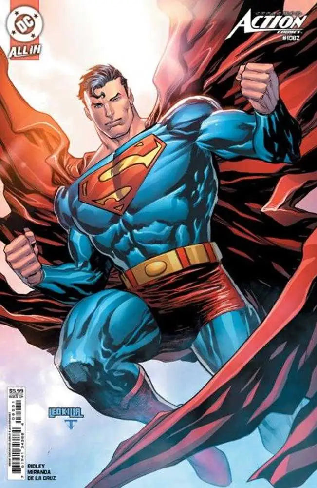 Superman Action Comics #1082 Cover B Ken Lashley Card Stock Variant comic book