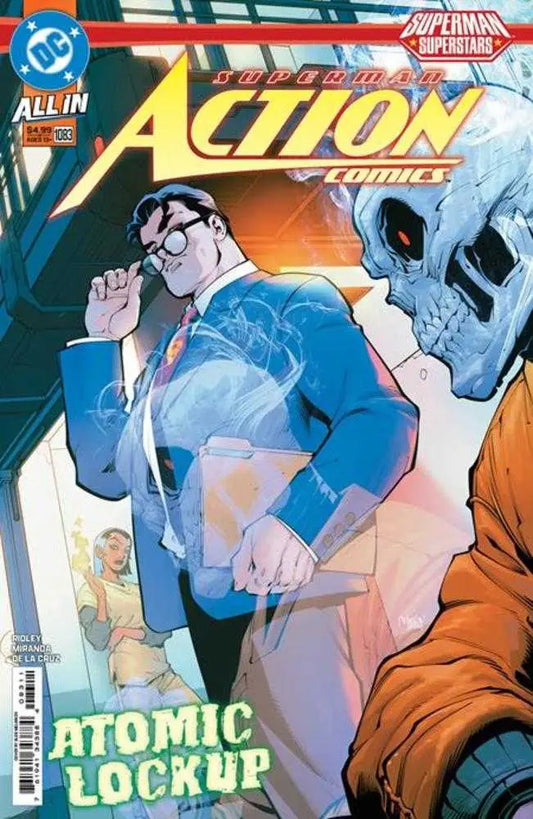 Action Comics comic book cover featuring Gleb Melnikov art from Action Comics #1083