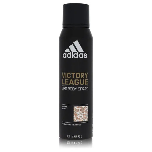 Black Adidas Victory League deodorant body spray can for Adidas Victory fragrance