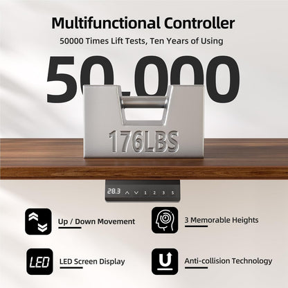 Adjustable Electric Standing Desk for Home Office Use-3