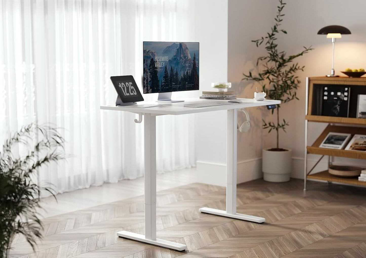 Adjustable Height Electric Standing Desk for Home Office-1