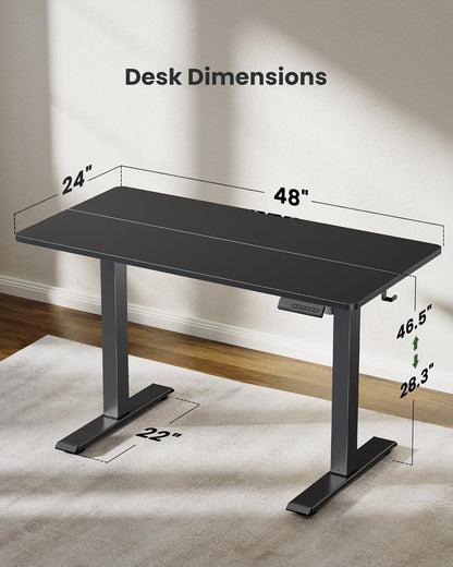 Adjustable Height Electric Standing Desk with Memory Presets-2