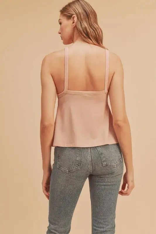 Aemi + Co Lightweight Ribbed Tank