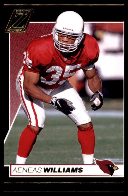Aeneas Williams football card from Panini Zenith 2024 Arizona Cardinals product