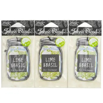 Air Freshener - Lime & Basil - 3pcs - 3pcs / 1 - Home Scent