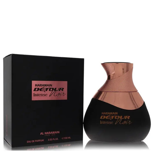 Al Haramain Detour Noir Intense by Al Haramain - Eau De Parfum Spray (Unisex) 3.4 oz - Women / Medium - Eau De Parfum