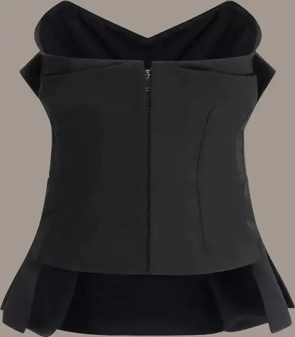 Alexander McQueen Sleeveless Corset Top – Sculpted Elegance | STORE 7994 - IT40 | M - Corset