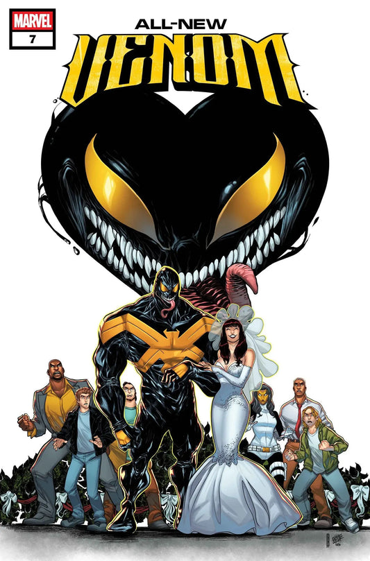 All-New Venom #7 David Baldeon Spoiler Variant comic book cover featuring David Baldeon art