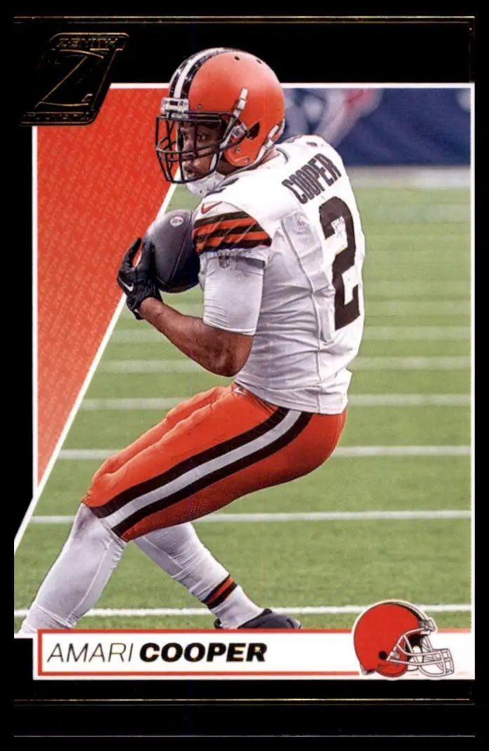 Amari Cooper football card from Panini Zenith 2024 Cleveland Browns retail product
