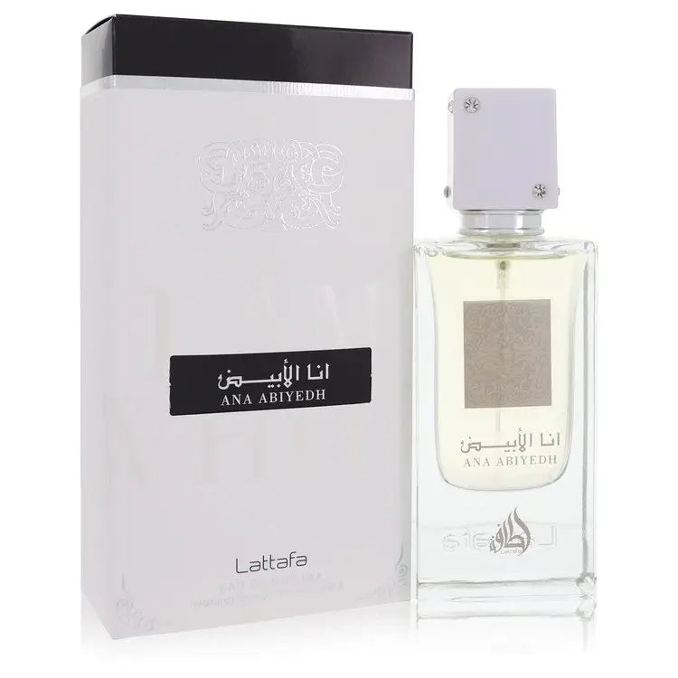 Ana Abiyedh I Am White by Lattafa - Eau De Parfum Spray (Unisex) 2 oz - Women / Medium - Eau De Parfum Spray (Unisex) 2