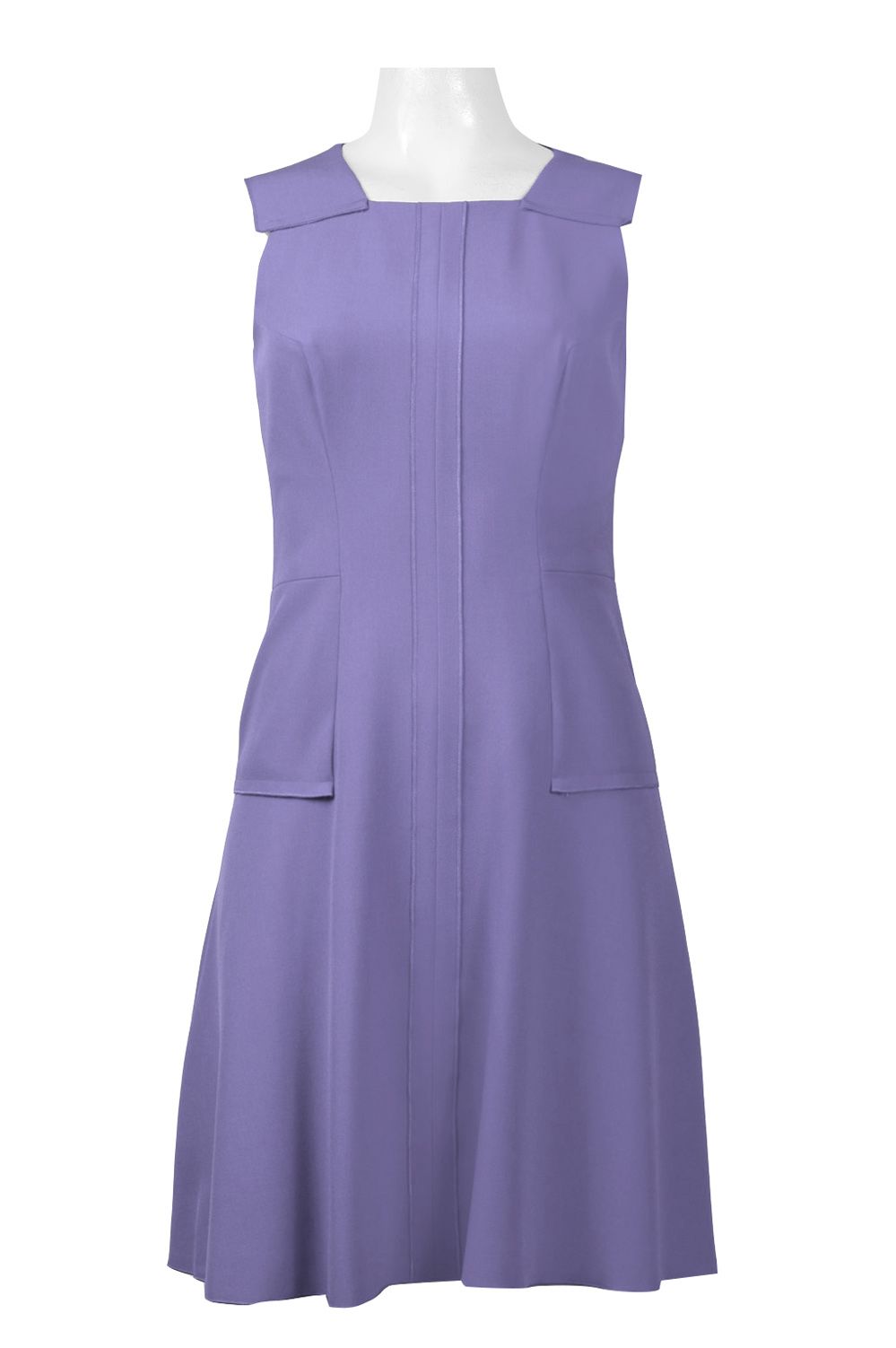 LAST ONE, SIZE 4, Anne Klein Uniformed Chicory Day Dress, ONLY XS  Available, Women's Apparel Office, Casual Clothing