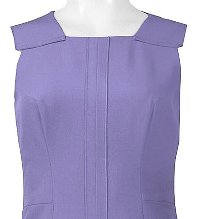 LAST ONE, SIZE 4, Anne Klein Uniformed Chicory Day Dress, ONLY XS  Available, Women's Apparel Office, Casual Clothing