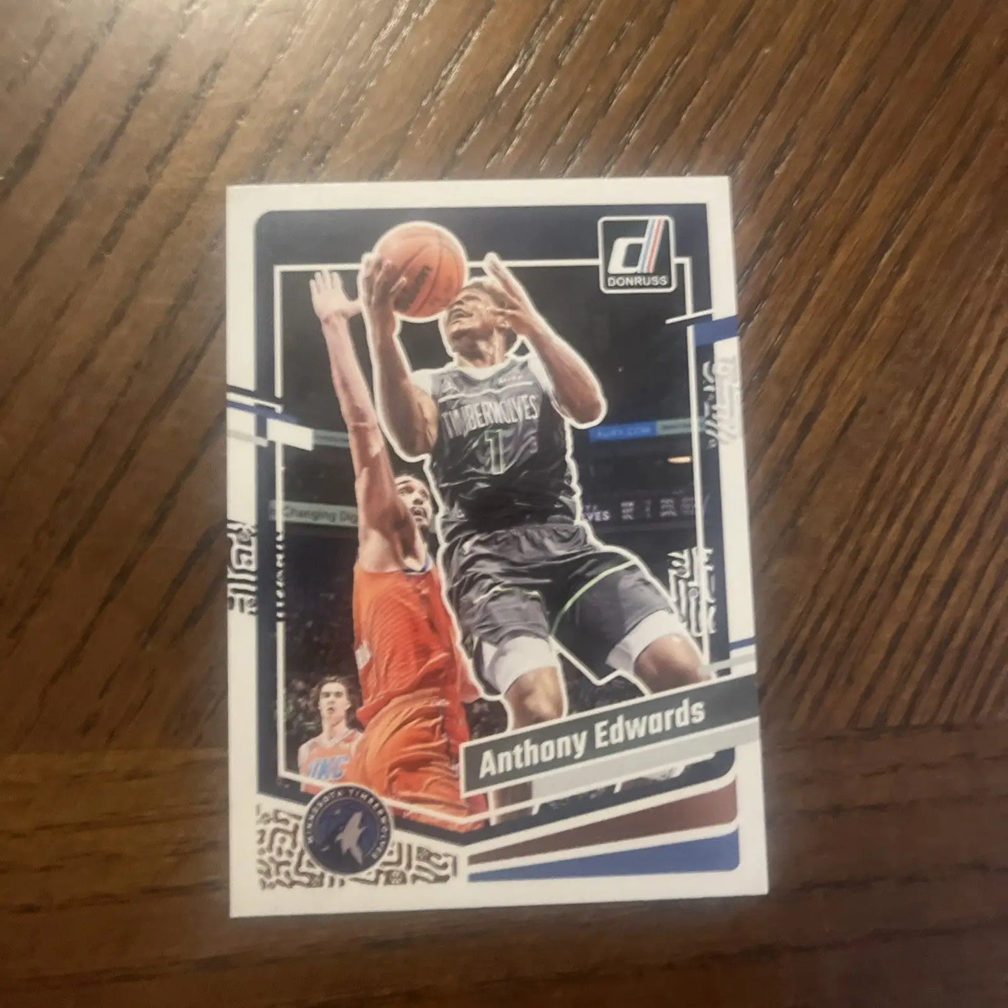 Anthony Edwards basketball card in an attractive 8-card lot of trading cards