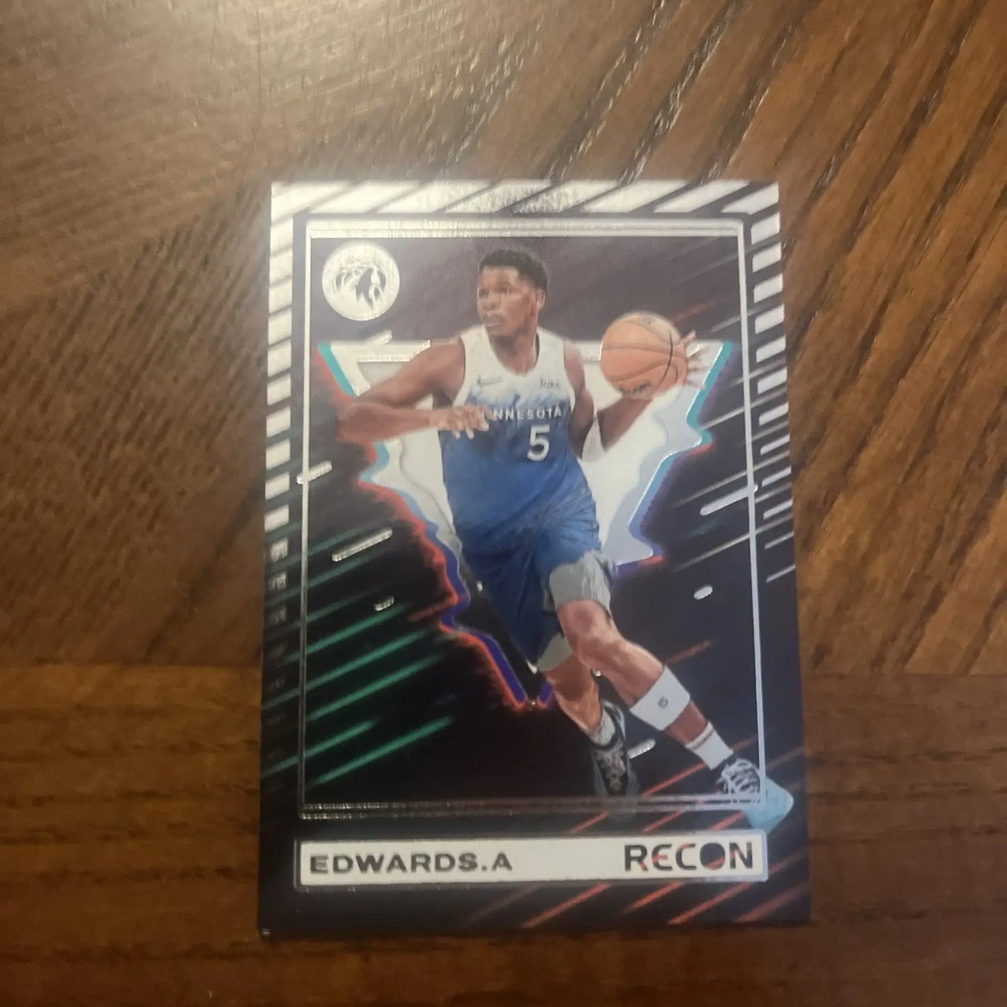 Anthony Edwards 8-card lot featuring vibrant basketball trading cards