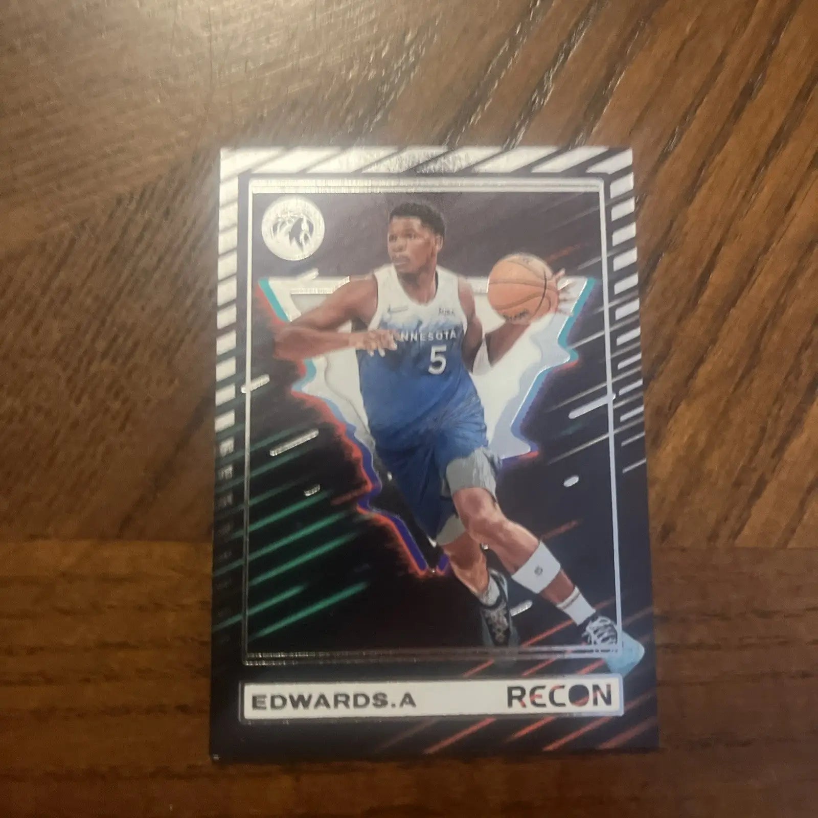 Anthony Edwards 8-card lot featuring vibrant basketball trading cards