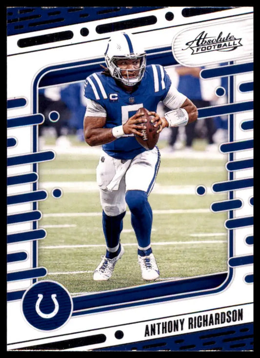 Anthony Richardson football card from Panini Absolute 2024 Indianapolis Colts collection