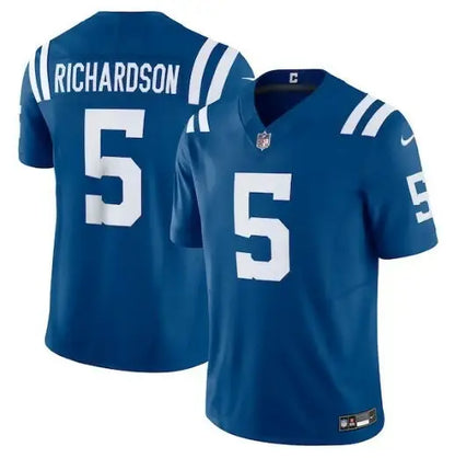 Blue Anthony Richardson Indianapolis Colts Nike Vapor F.U.S.E. Limited Jersey featuring Richardson #5