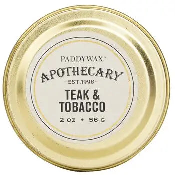 Apothecary Candle - Teak & Tobacco - 56g/2oz - 56g/2oz / 1 - Home Scent