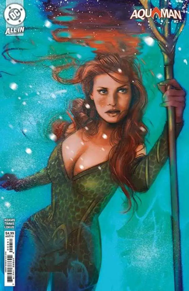 Aquaman comic book cover featuring Tula Lotay Tula Lotay Card Stock Variant