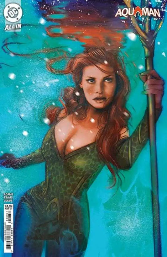 Aquaman comic book cover featuring Tula Lotay Tula Lotay Card Stock Variant