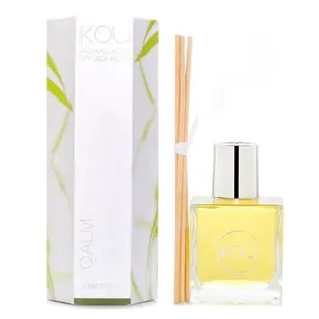 Aromacology Diffuser Reeds - Calm (Lemongrass & Lime - 9 months supply) - 175ml - 175ml / 1 - Home Scent