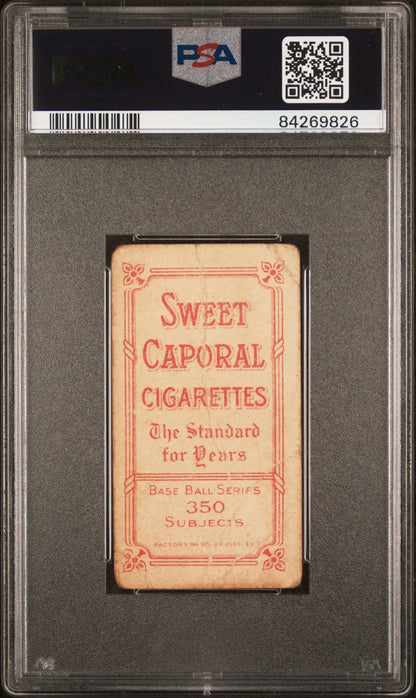 Art Fromme 1909-11 T206 Sweet Caporal 350/30 in PSA graded case for collectors