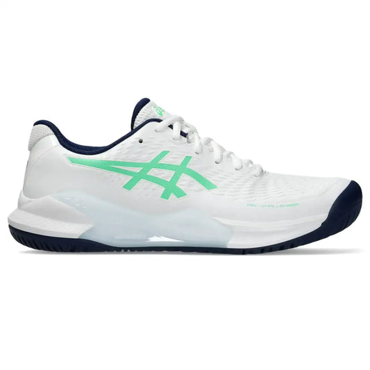 White and mint green ASICS Mens Gel-Challenger 14 Tennis Shoes product image