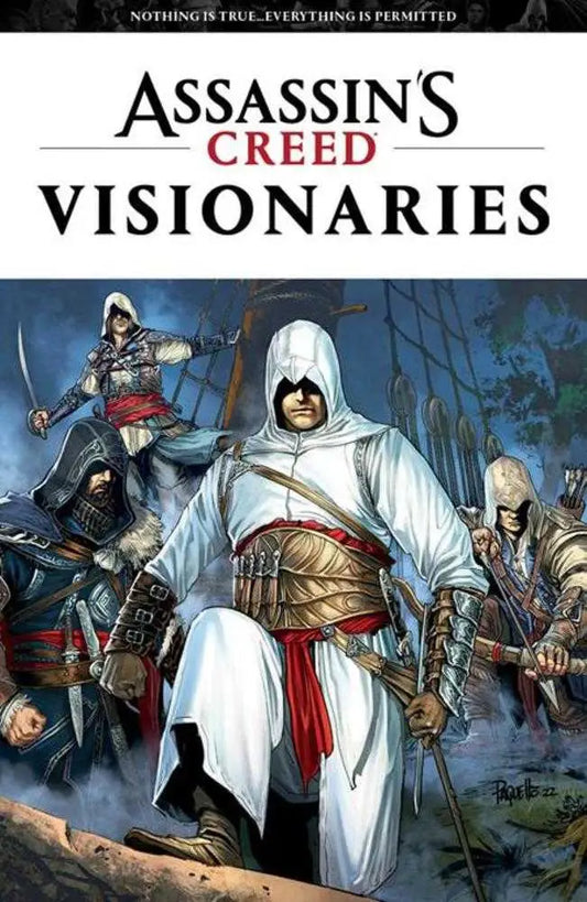 Comic book cover for Assassin’s Creed Visionaries from Creed Visionaries TPB Volume 01