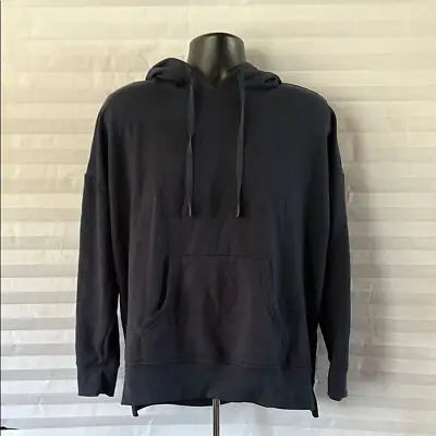 Athletic Works Blue pullover hoodie for men with front kangaroo pocket, size XL