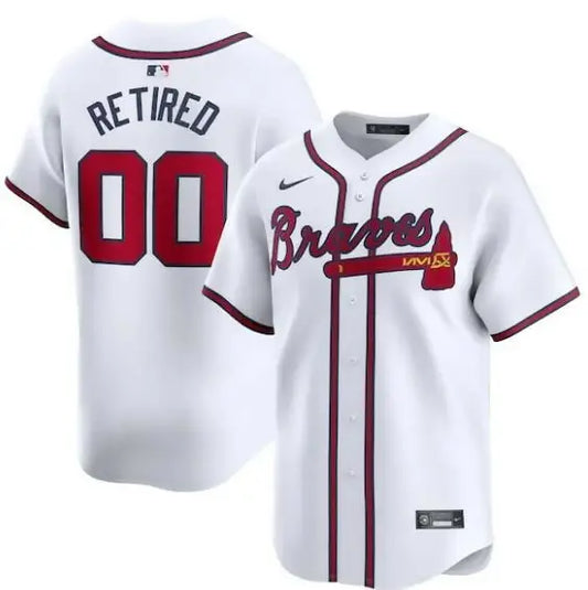 White Atlanta Braves Nike Home Limited Pick-A-Player Retired Roster Baseball Jersey