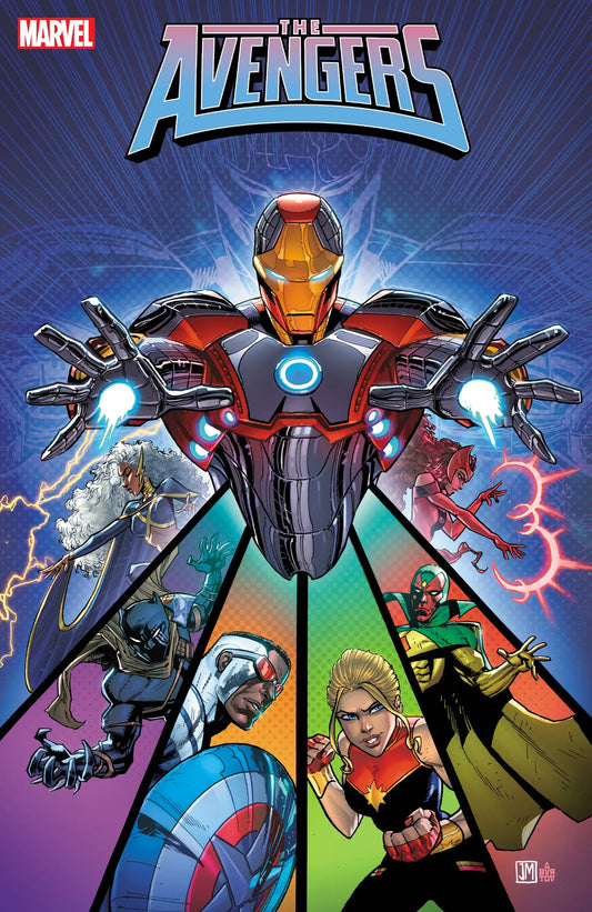 Avengers Comic Book Cover featuring Justin Mason VAR for Casino Story Arc