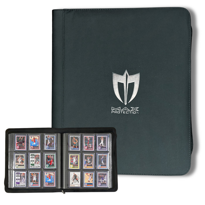 Max Pro Ultra Guardian Top Loader Binder | Holds 252 Standard 3″×4″ Sports & Pokemon Cards
