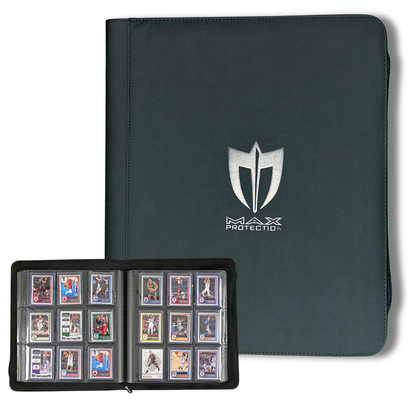 Max Pro Ultra Guardian Top Loader Binder | Holds 252 Standard 3″×4″ Sports & Pokemon Cards