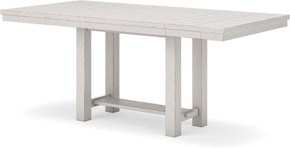 Robbinsdale Counter Height Dining Extension Table, 42" W X 86" D X 36" H, White-3