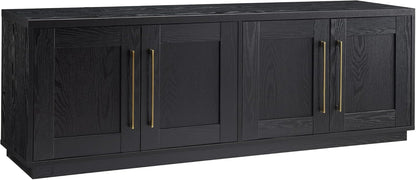 Tillman Rectangular TV Stand for Tv'S up to 80" in Black Grain-0