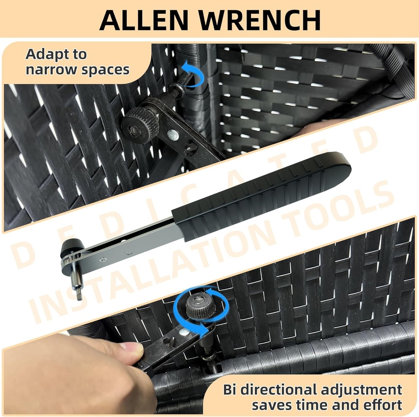 All-Weather Outdoor Sectional Sofa Set for Patios-3