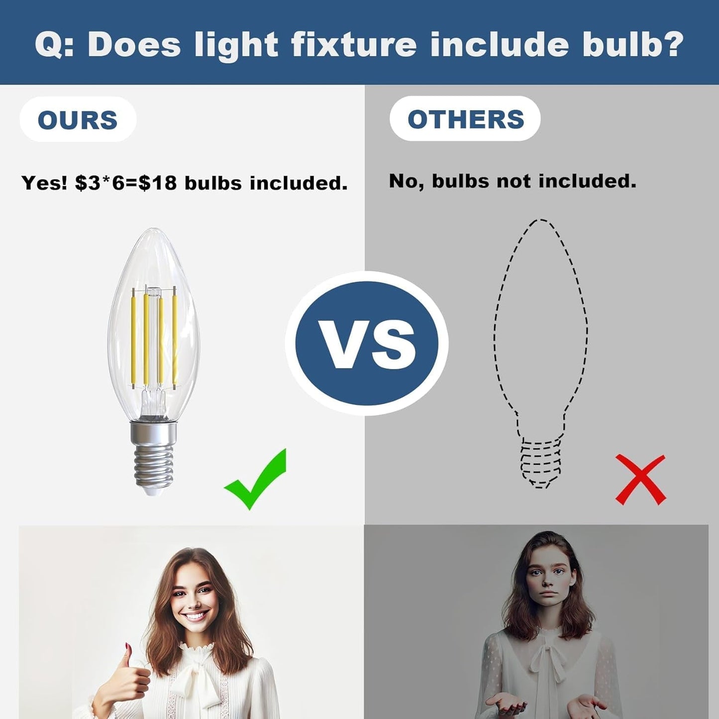 Six Light Black Industrial Farmhouse Chandelier Pendant-2